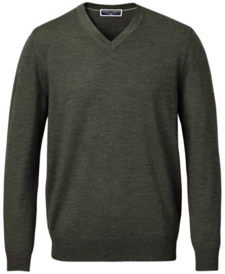 Men's V-Neck Regular-Fit Sweater