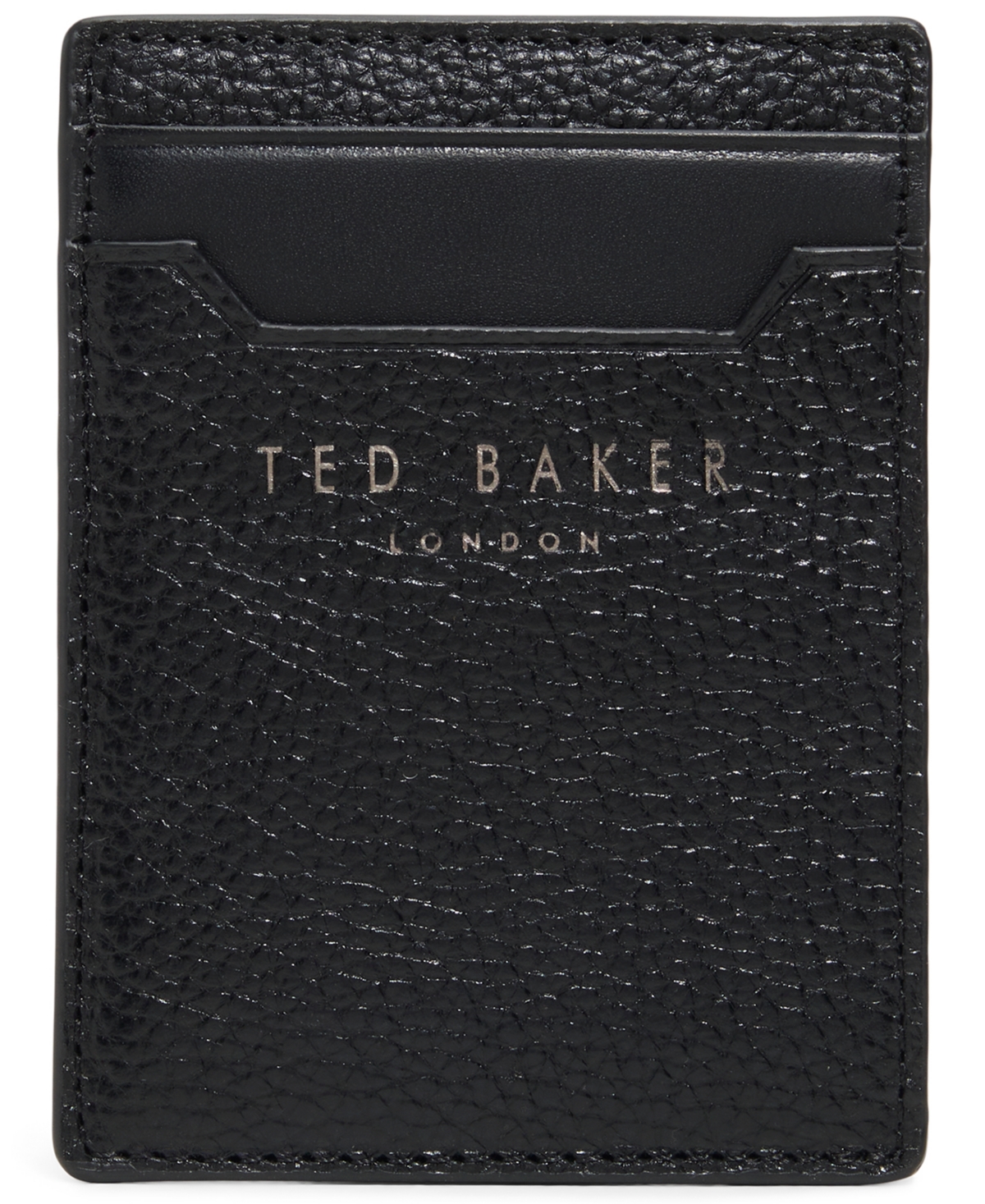 Ted Baker Card Holder And Money Clip Set In Black