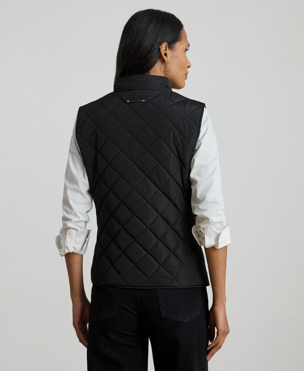 Ralph Lauren Women's Quilted Vest In Black