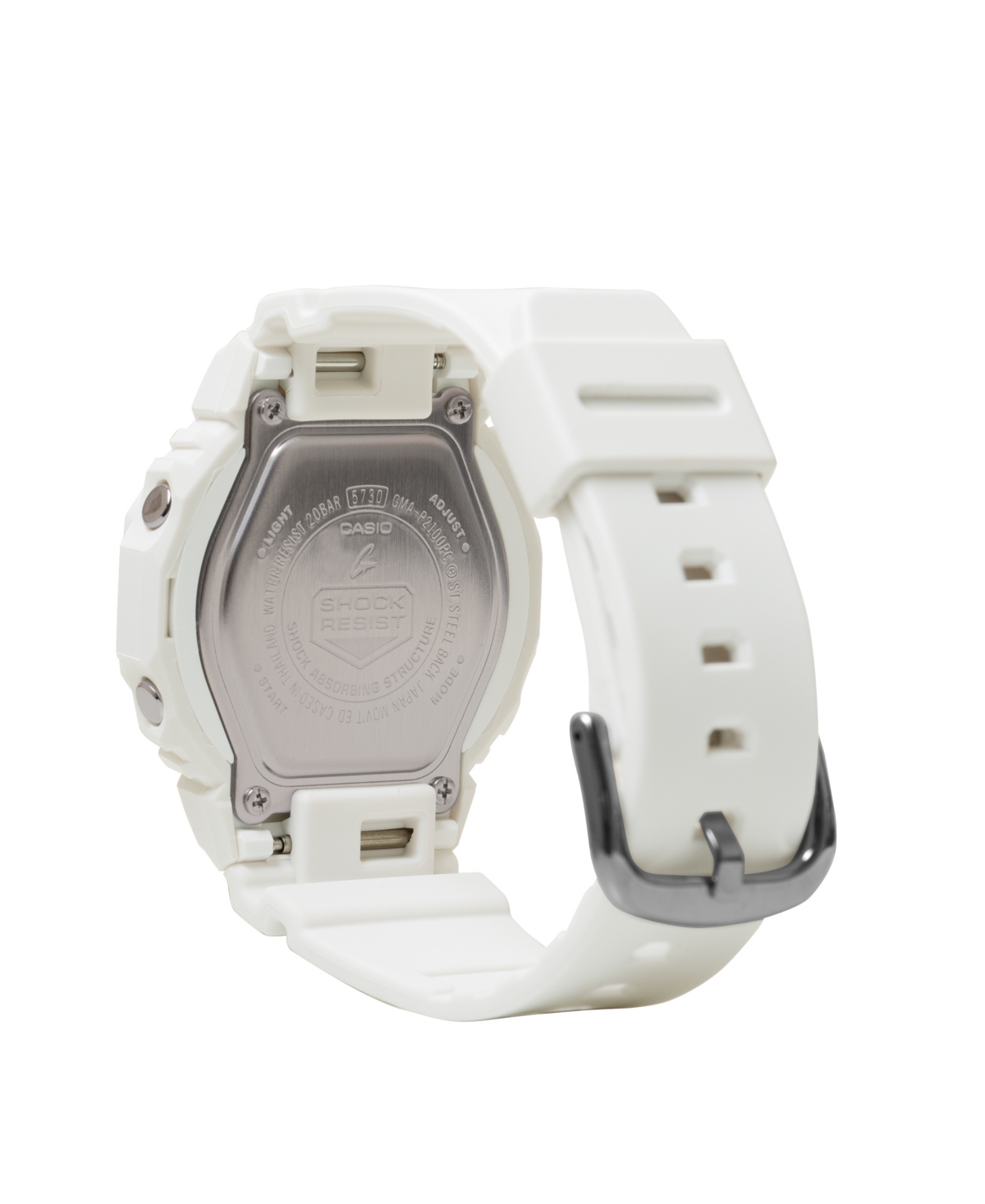 G-shock Women's White Resin Watch, 40.2mm In White