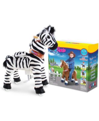 Ride-on Horse Zebra Model U Size 4 for 4-7 Years