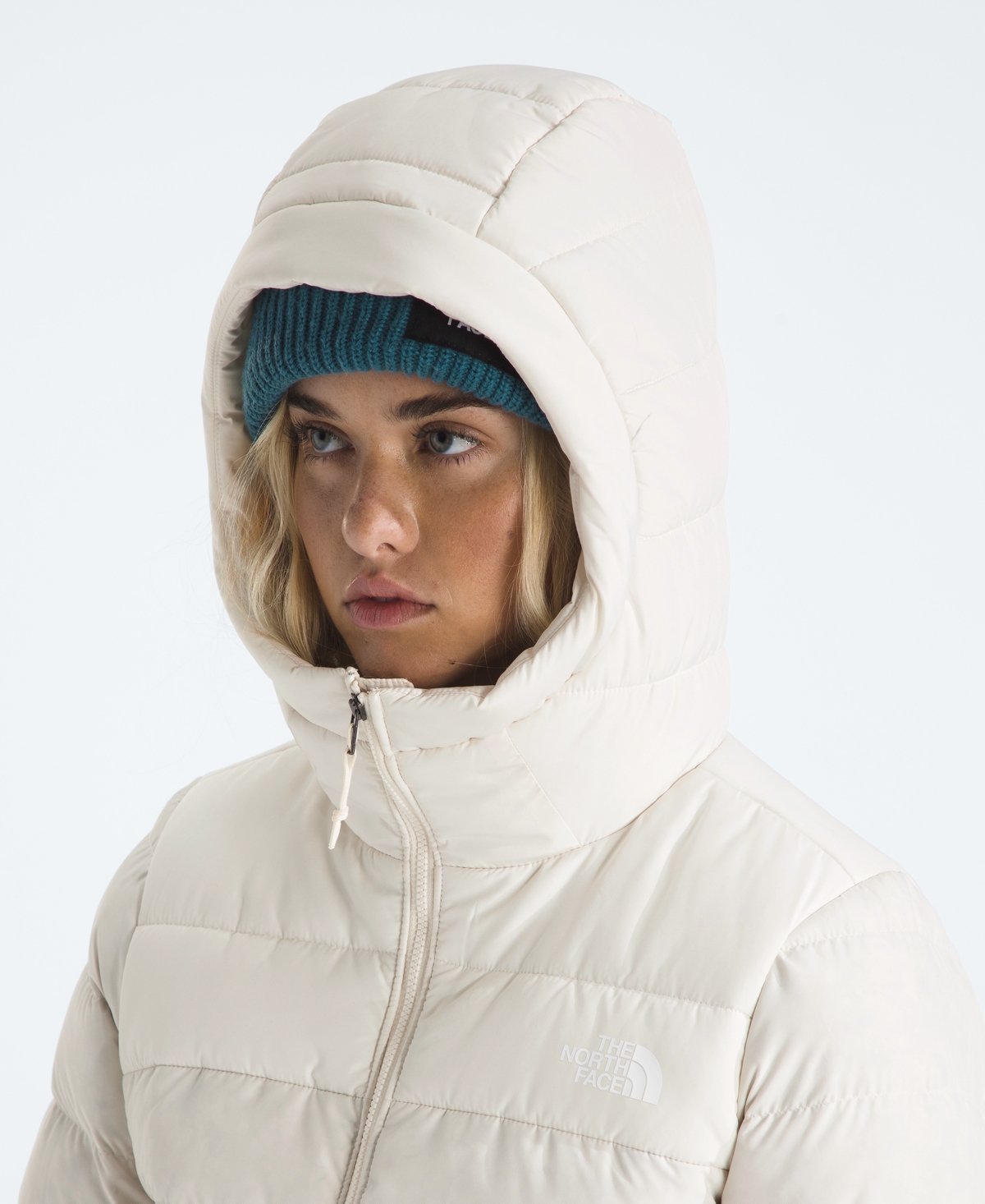 The North Face Aconcagua Water Repellent Parka In White