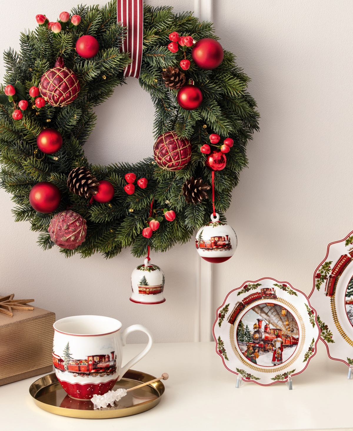 Villeroy & Boch 2025 Annual Bell Ornament, 15th Anniversary Edition In Multi