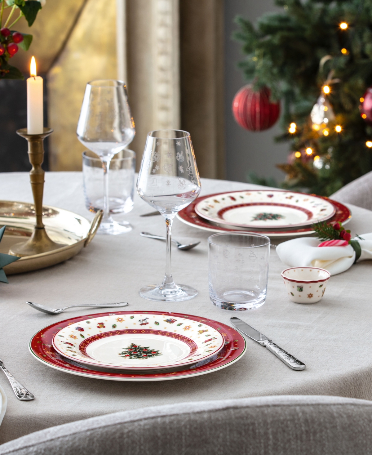 Villeroy & Boch Toys Delight White Round Dessert Plate In Multi