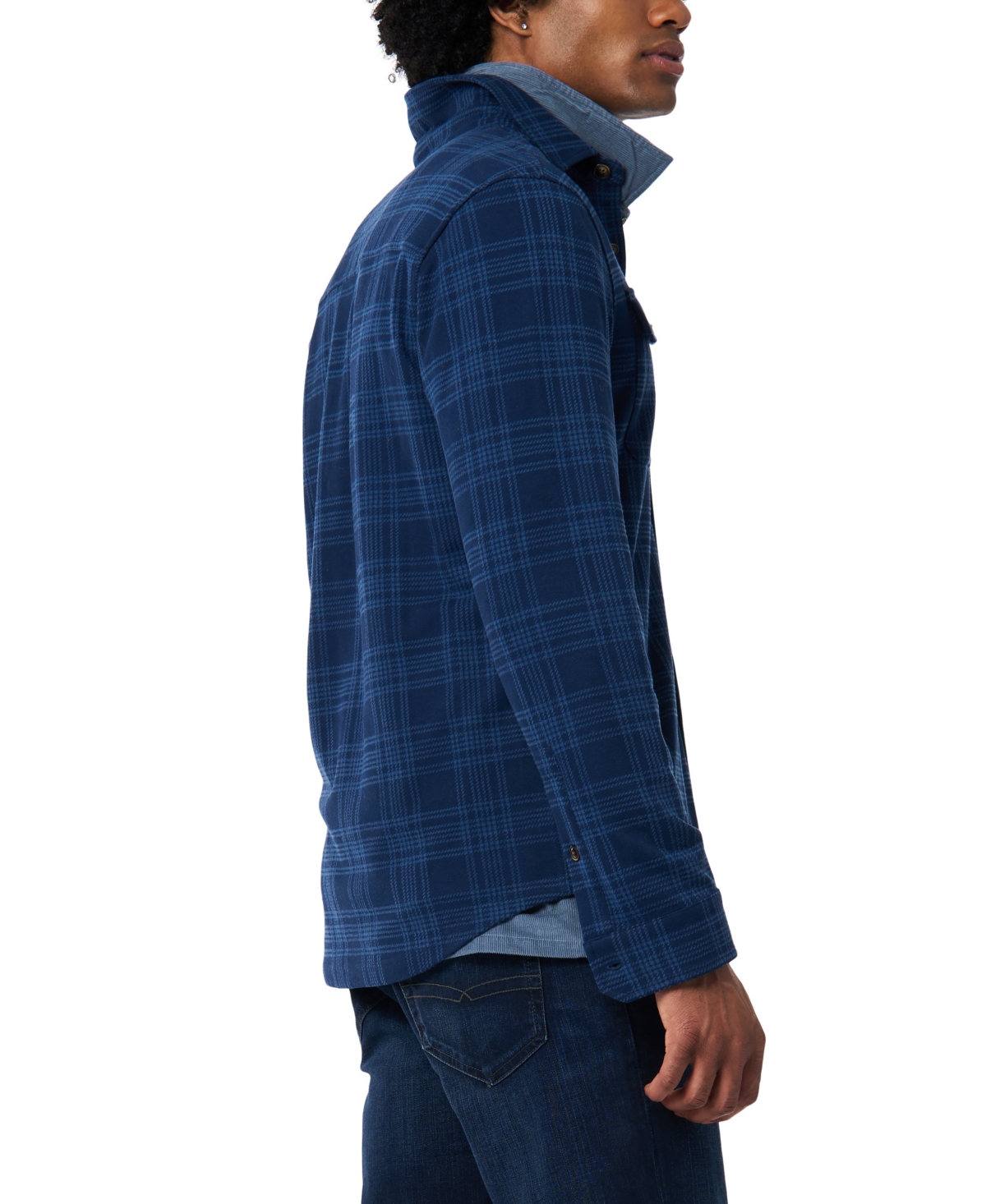 Buffalo David Bitton Men's Samme Blanket Regular Fit Shirt In Blue