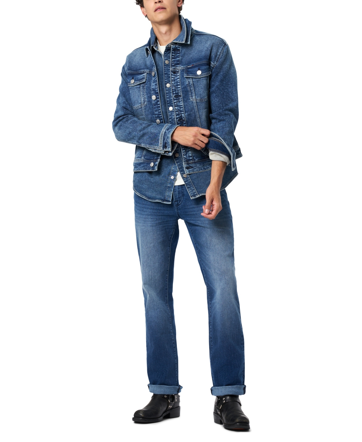 Buffalo David Bitton Men's Joe Denim Jacket In Blue