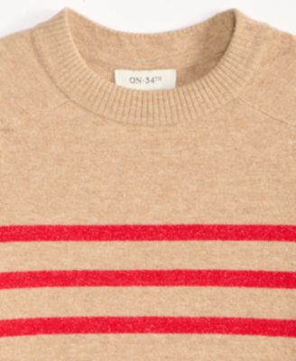 Women's Saddle Short Sleeve Sweater