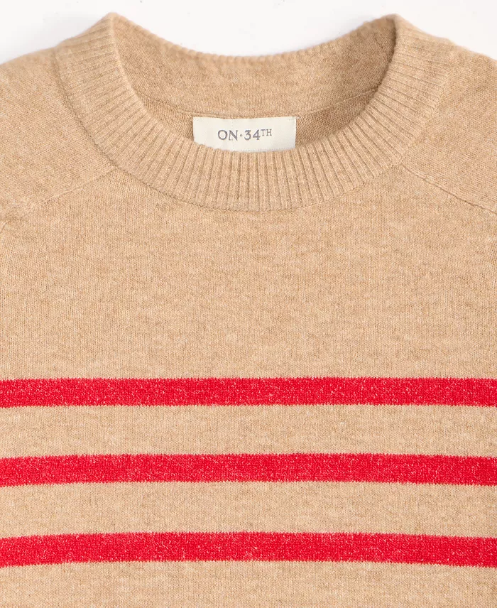 Women's Saddle Short Sleeve Sweater - thumbnail 6