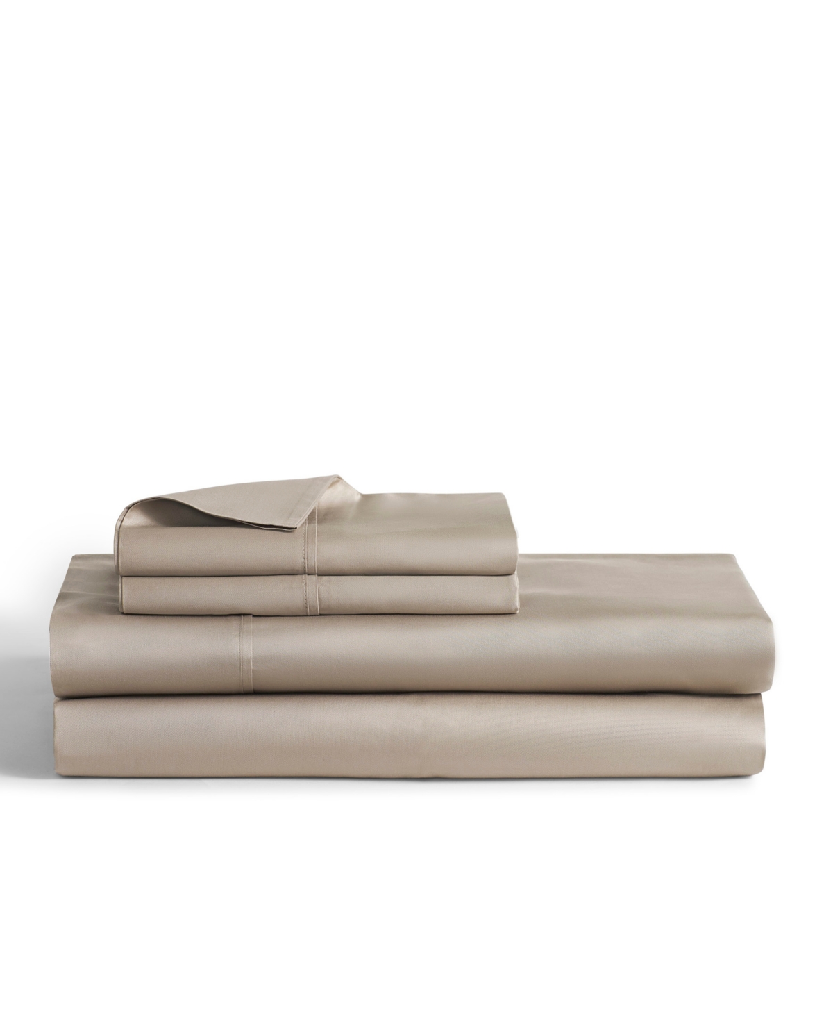 J Queen New York Premier 300 Thread Count Sateen 4-pc. Sheet Set, King In Brown