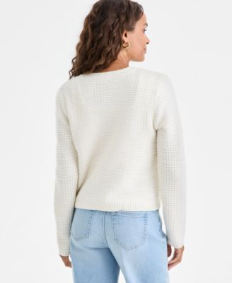 Petite Textured Cardigan, Macy's Exclusive