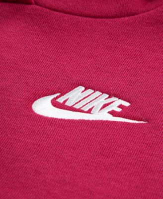 Toddler and Little Girls Club Fleece Pull On Hoodie