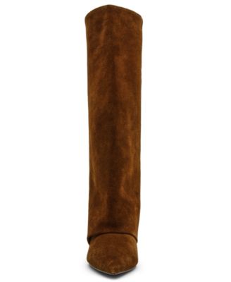 Women's Luca Slouchy Kitten-Heel Dress Boots
