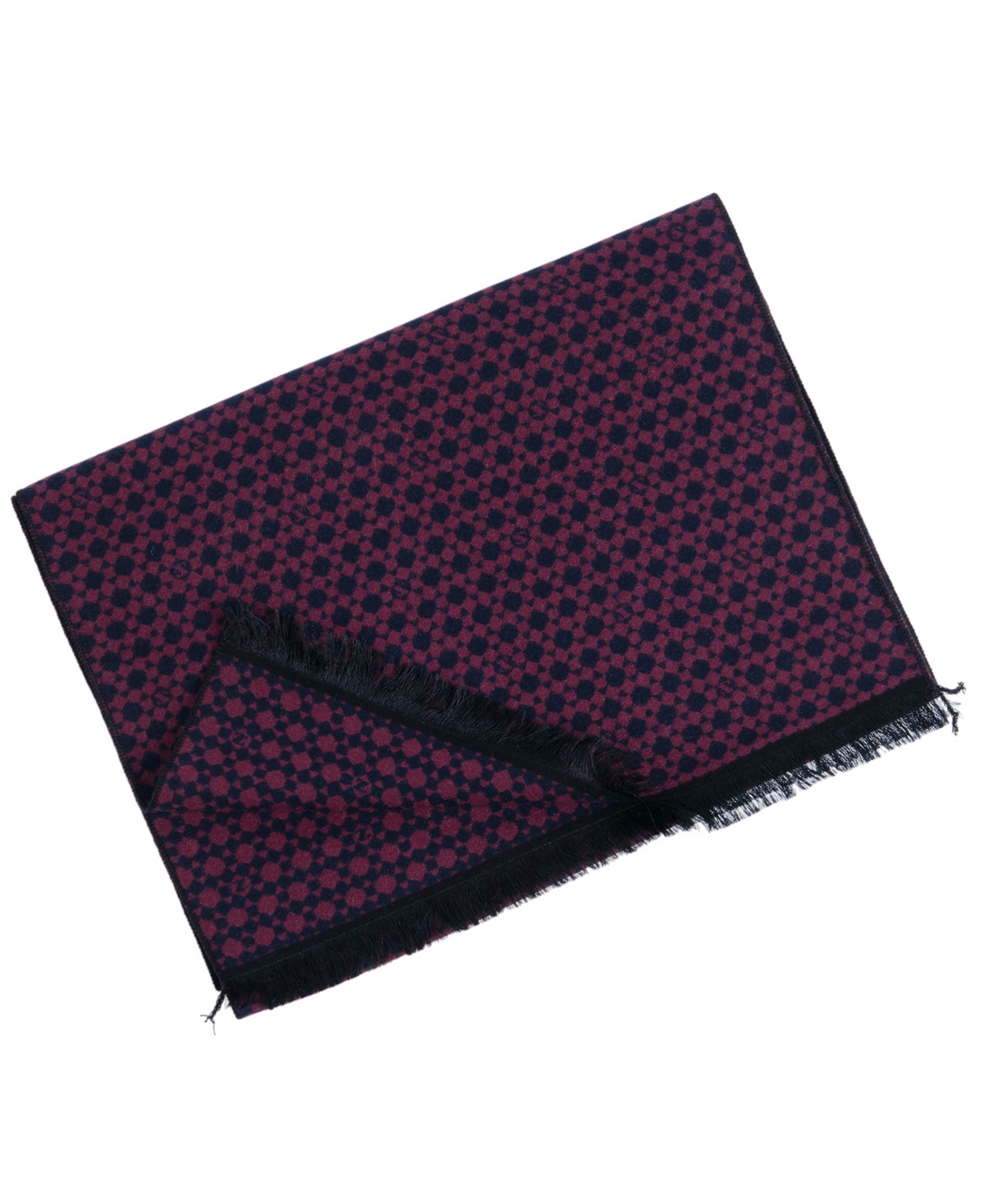 Ted Baker Men's Hexagon Pattern Scarf In Brown