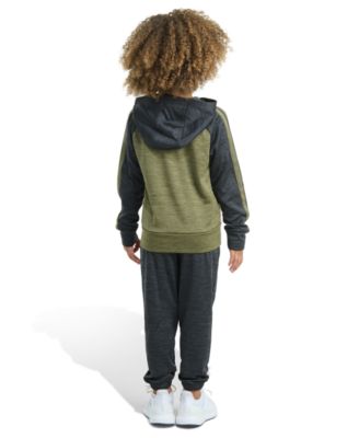 Toddler and Little Boys 2-Piece Long Sleeve Fleece Jacket and Joggers Set
