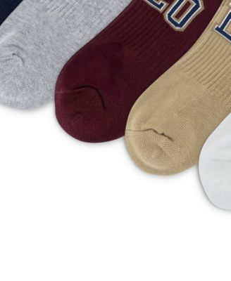 Men's 6-Pack Varsity Logo Low Cut Socks