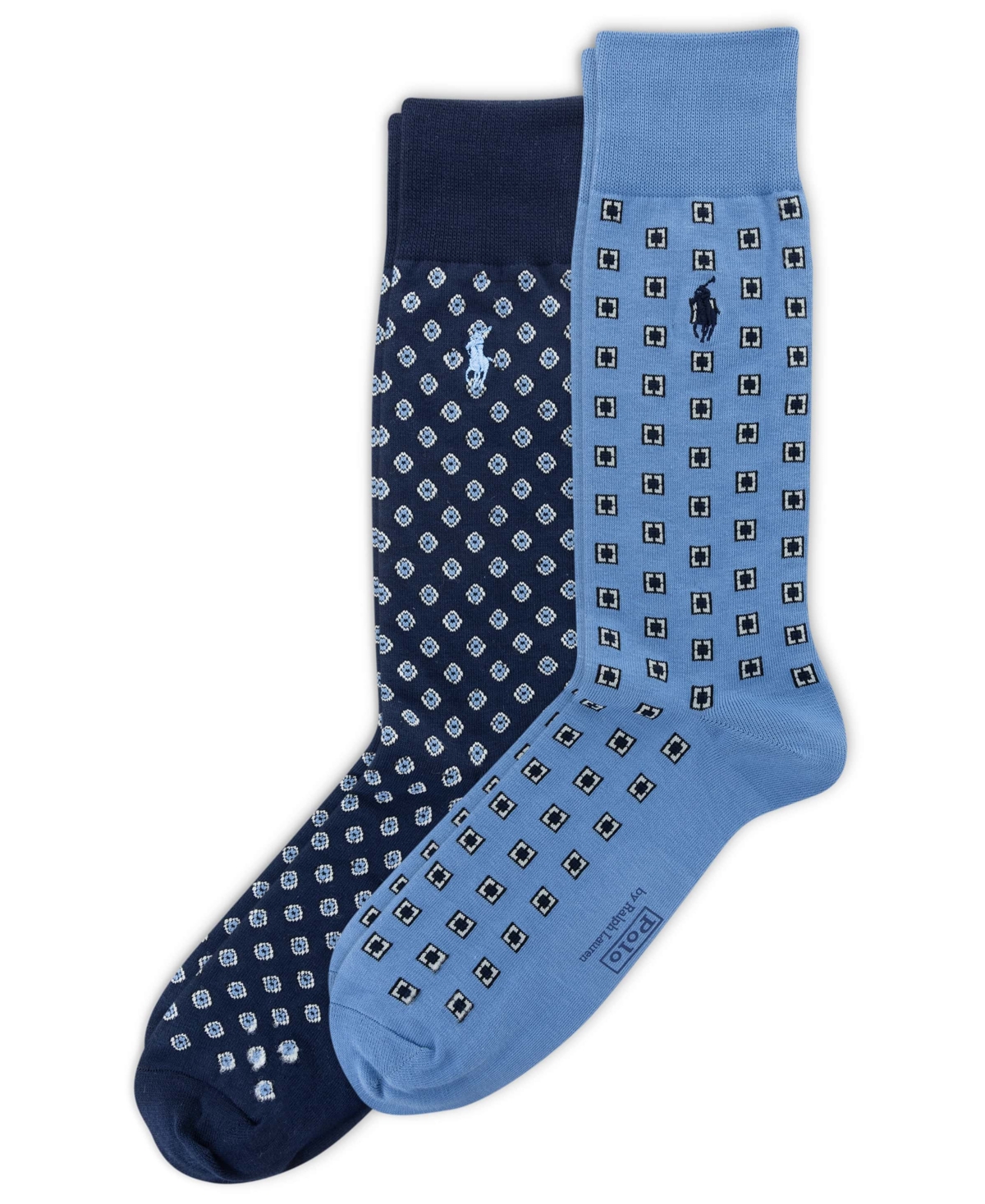 Polo Ralph Lauren Men's 2-Pack Foulard Socks