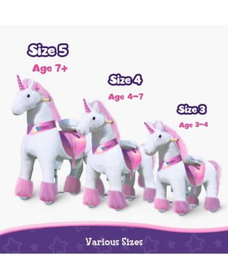 Ride-on Unicorn Pink Model U Size 5 for Age 7-12