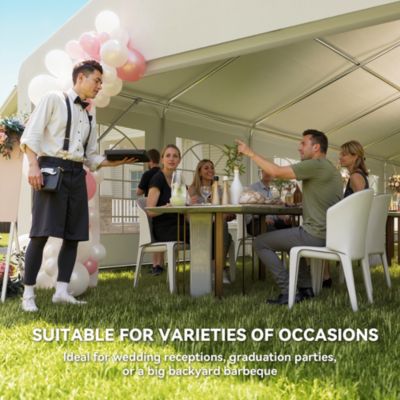 23' x 39' Heavy-duty Large Wedding Tent with Sidewalls,