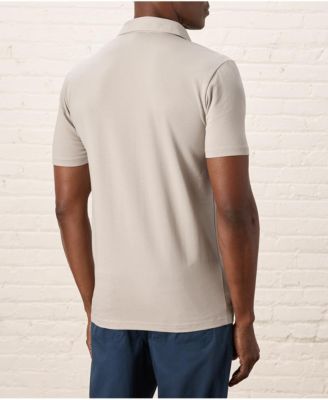 Men's Organic Cotton Luxe Stretch Jersey Slim Polo