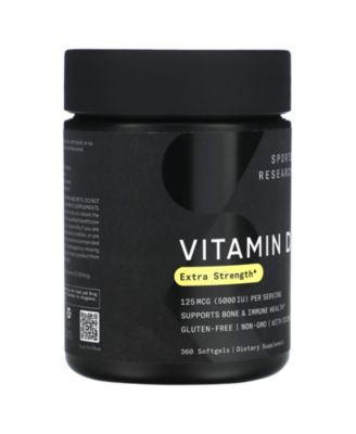 Vitamin D3 Strength mcg 000 IU) - Softgels