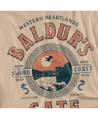 Big & Tall Dungeons And Dragons Baldurs Gate Resort T-Shirt