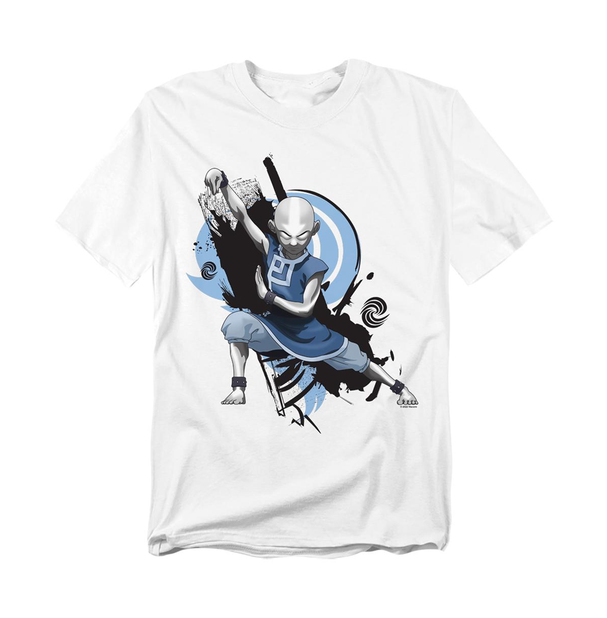 Logovision Men's Avatar The Last Airbender Energybending Aang T-Shirt