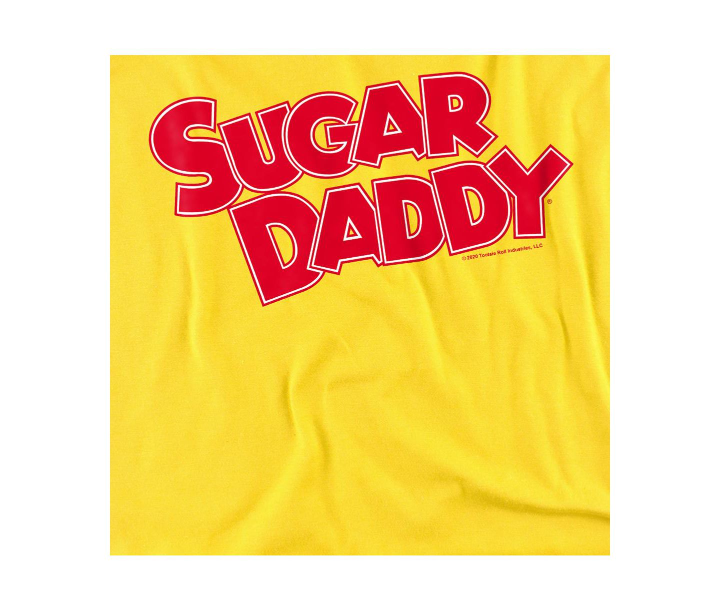 Мужская футболка Tootsie Roll Big & Tall Sugar Daddy, цвет: Жёлтый — фото 2