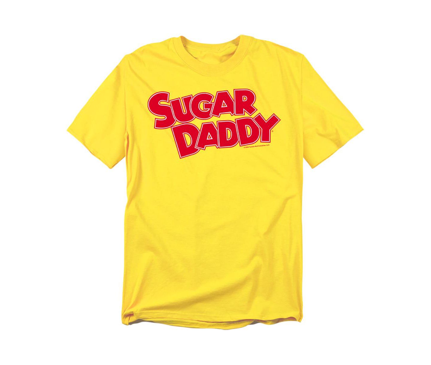 Мужская футболка Tootsie Roll Big & Tall Sugar Daddy, цвет: Жёлтый — фото 1