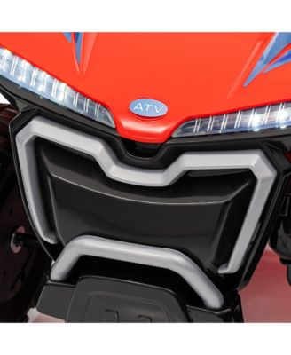 Kids ATV Quad, 6V Ride On Toy with Rechargeable Battery,