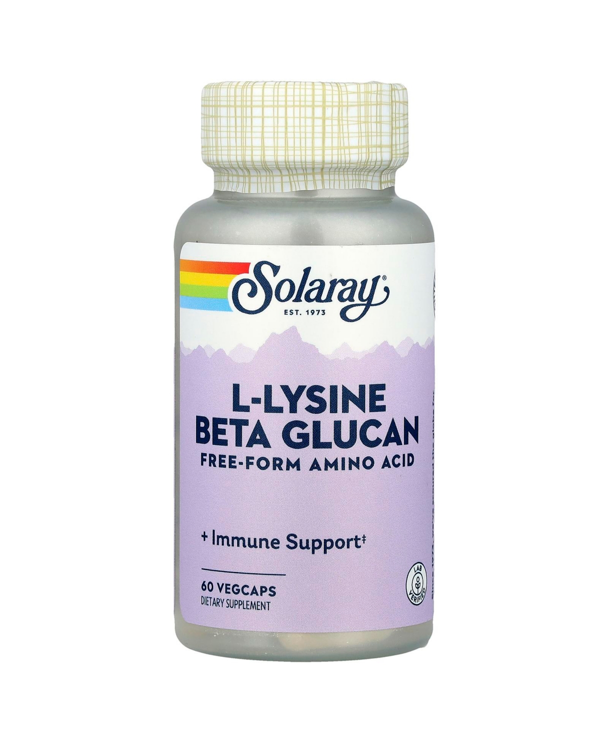 Solaray L-Lysine Beta Glucan