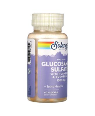 Glucosamine Sulfate  with Turmeric & Boswellia  -  60 Vegcaps