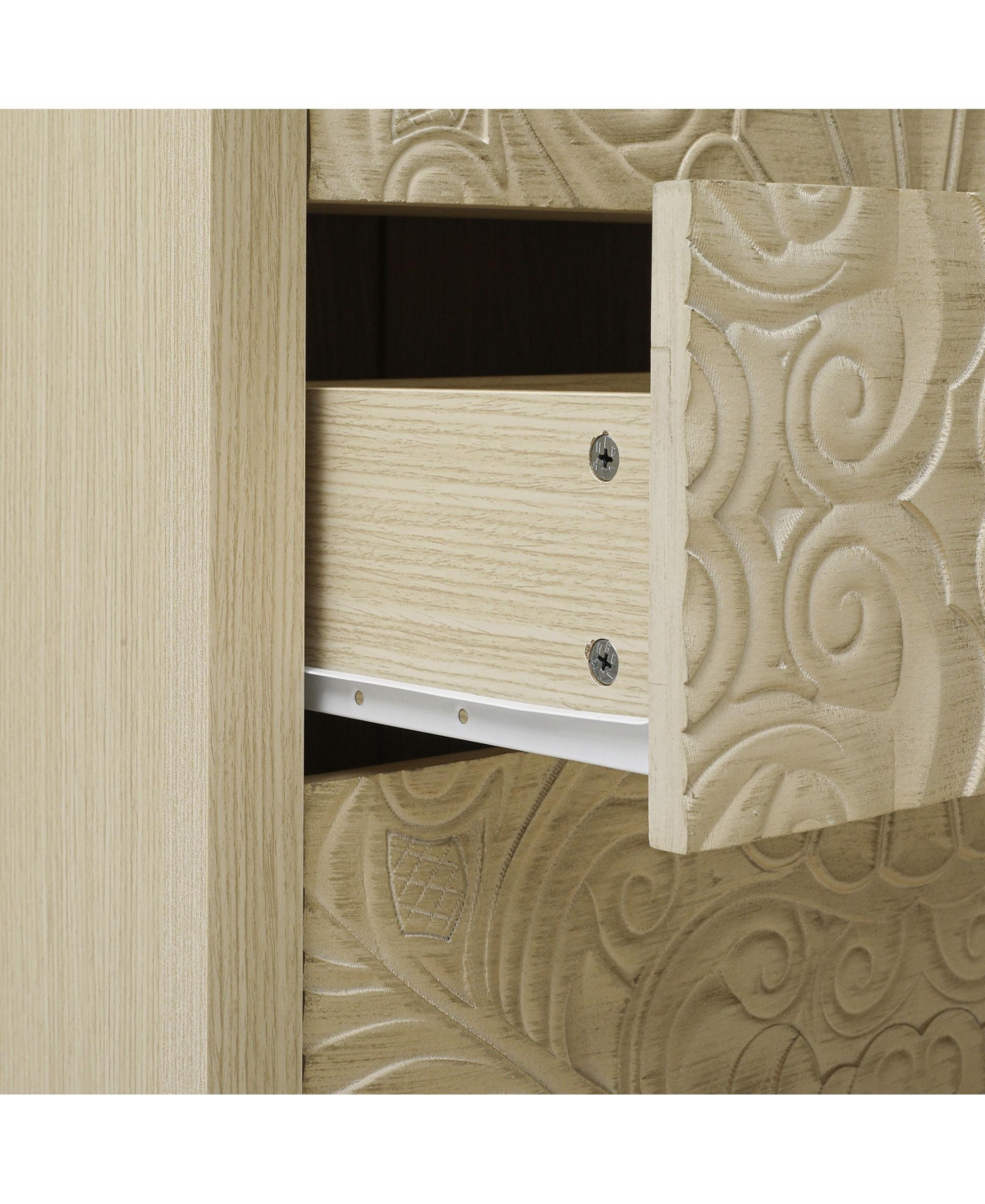 Casainc Storage Cabinet with 3 Drawer