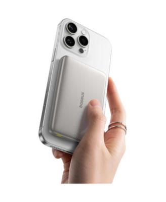 Picogo Magsafe Portable Charger 10000mAh 27W , 0.5" Ultra Slim Qi2 Certified 15W Wireless Power Bank