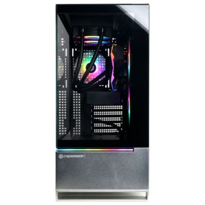 Gamer Supreme Liquid Cooled Gaming Desktop Computer, AMD Ryzen 7 8700F 4.1GHz, 32GB RAM, 2TB SSD, NVIDIA GeForce RTX 5070 12GB, Windows 11 Home, Black