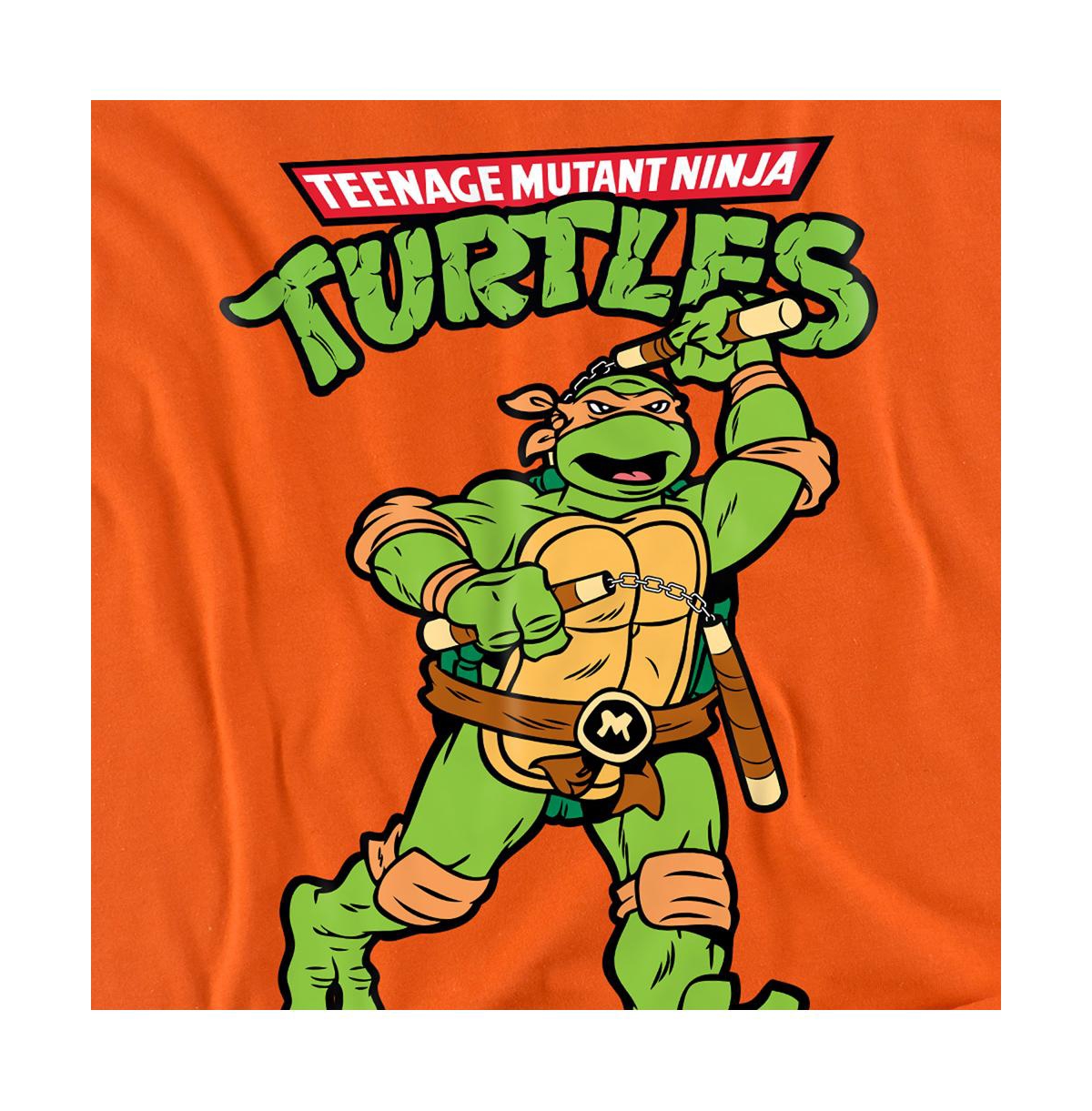 Logovision Men's Tmnt Retro Mikey T-Shirt