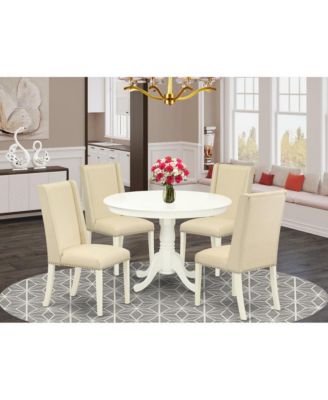Dining Room Set Linen White