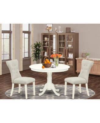 Dining Room Set Linen White