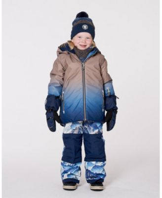 Boy Two-Piece Play Snowsuit Blue Mountains - Toddler|Child