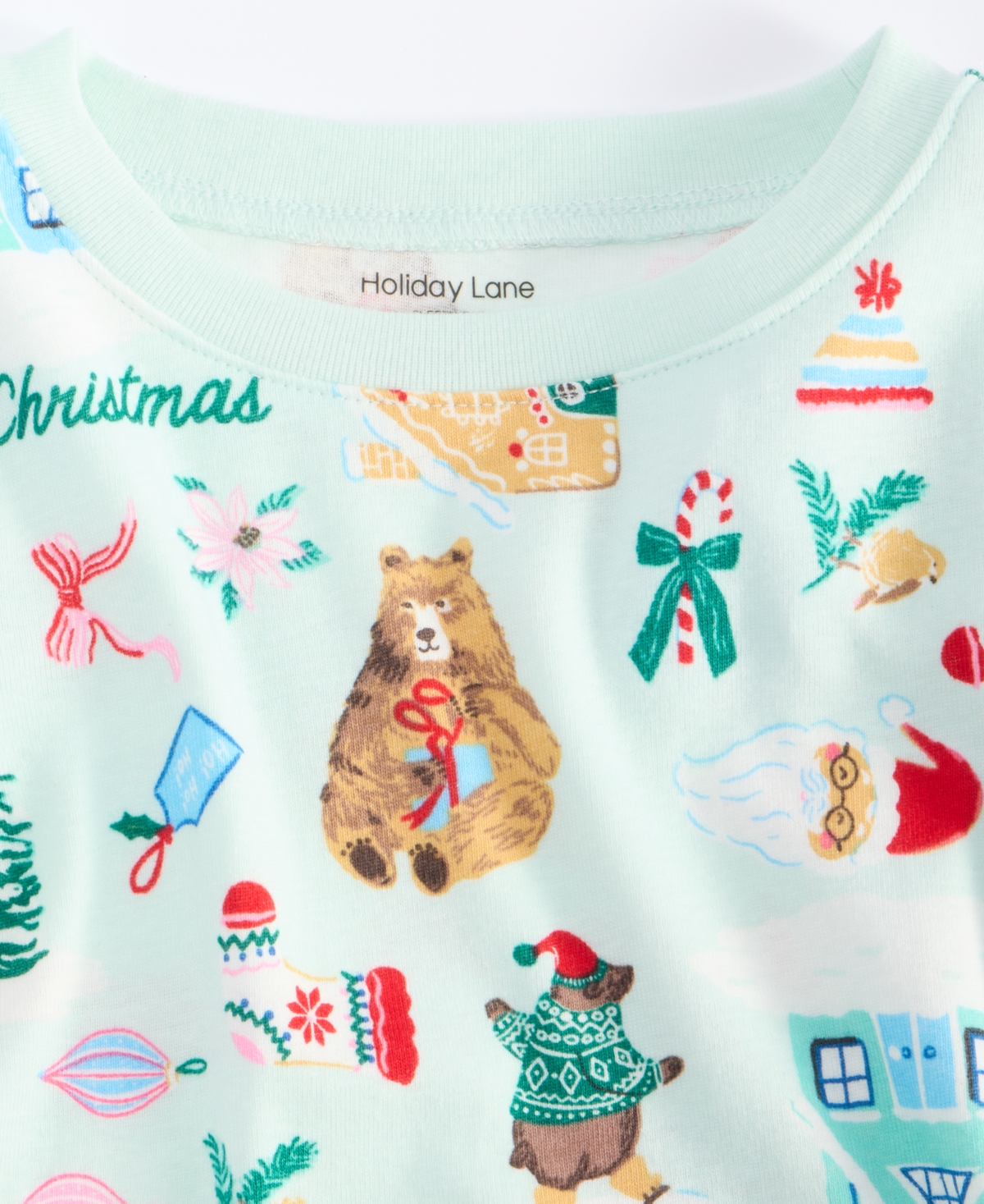 Holiday Lane Toddler 12M-4T Winter Snug-Fit Pajama Set, Macy's Exclusive