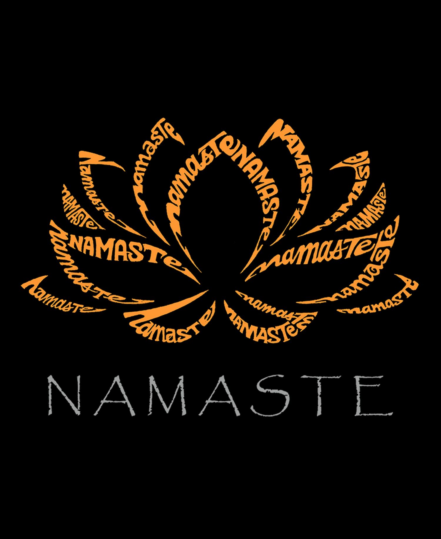 Plus Size Namaste Word Art Tank Top