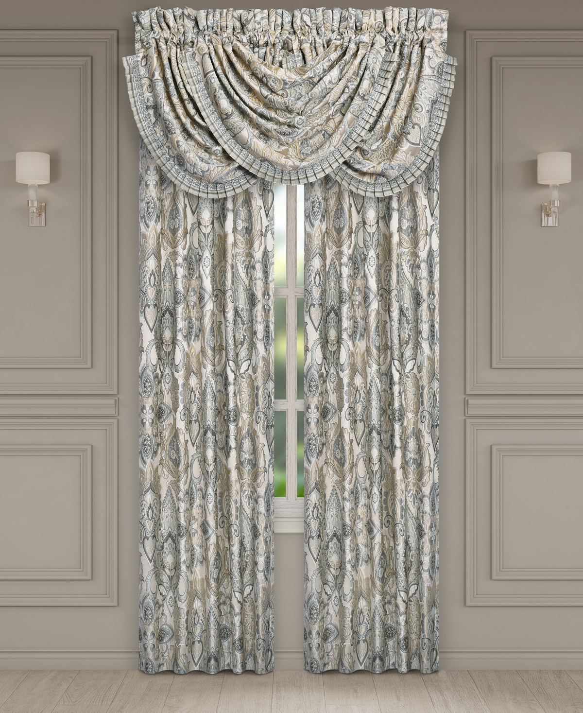 J Queen New York Annabelle Window Panel Pair