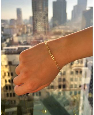 Small Open Link Chain Bracelet