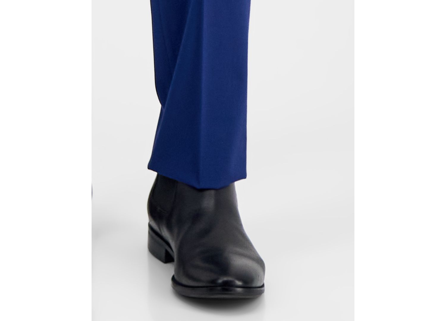 Men's Modern-Fit Solid Wool-Blend Suit Separate Pants