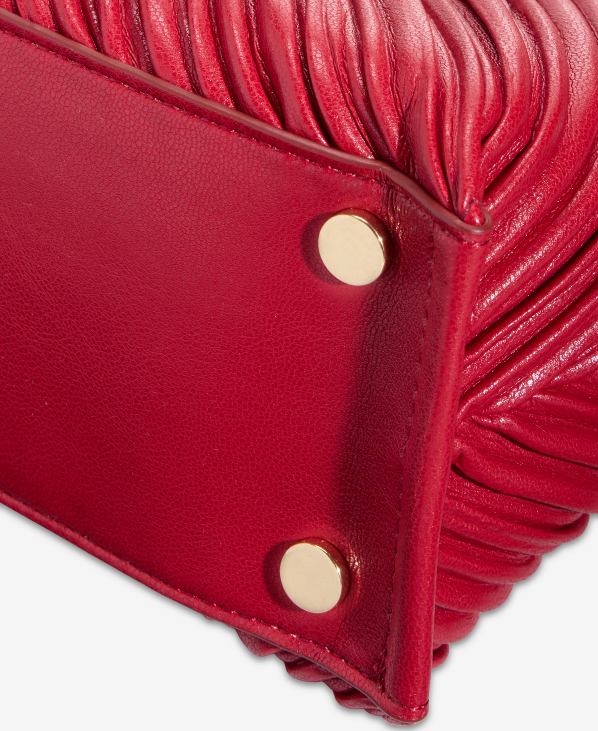 Inc International Concepts Nyrah Ruched Small Hobo, Macy's Exclusive In Red