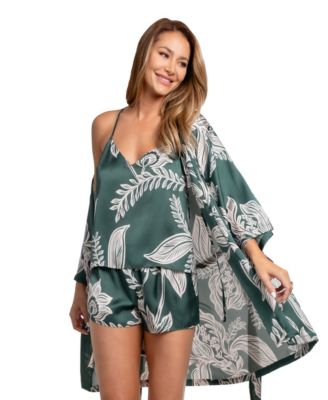 Elowyn Women's Printed Cami Tap Set