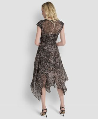 Petite Sleeveless V-Neck Dress