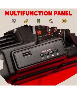 12V Kids Electric Car w/ 2WD/4WD Switch, Remote Control, Camouflage