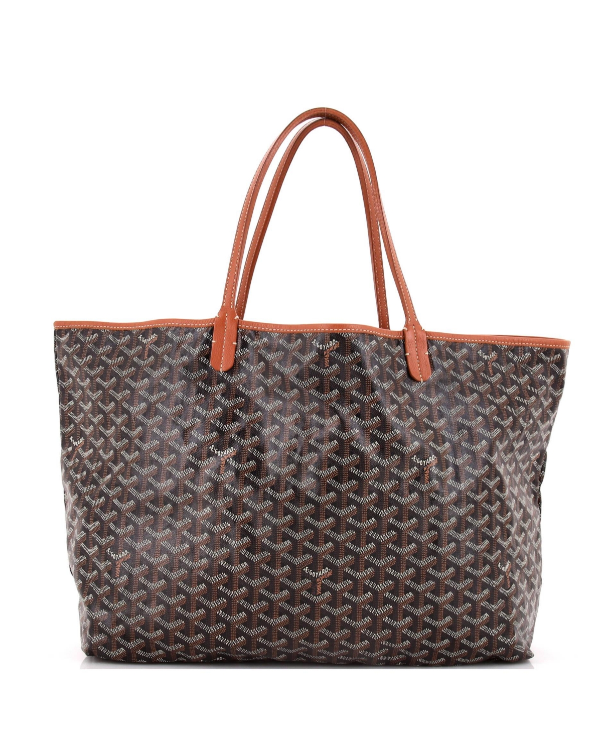 Pre-Owned Goyard Gm Saint Louis Tote Coated Canvas