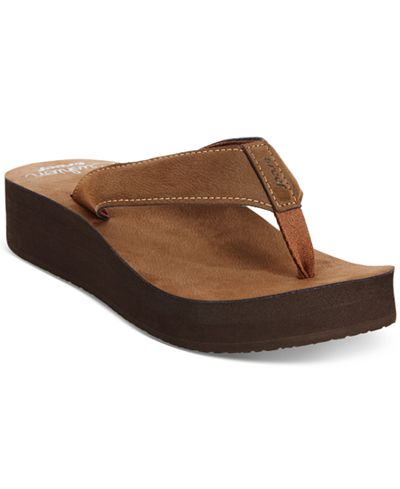 Reef Cushion Butter Flatform Flip-Flops