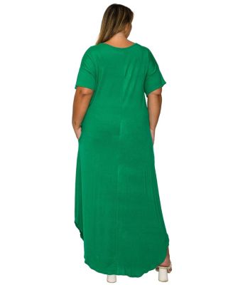 Plus Size Scarlett Pocket Maxi Dress